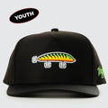 Waggle Original Snapback Hat - Lured In (Youth)