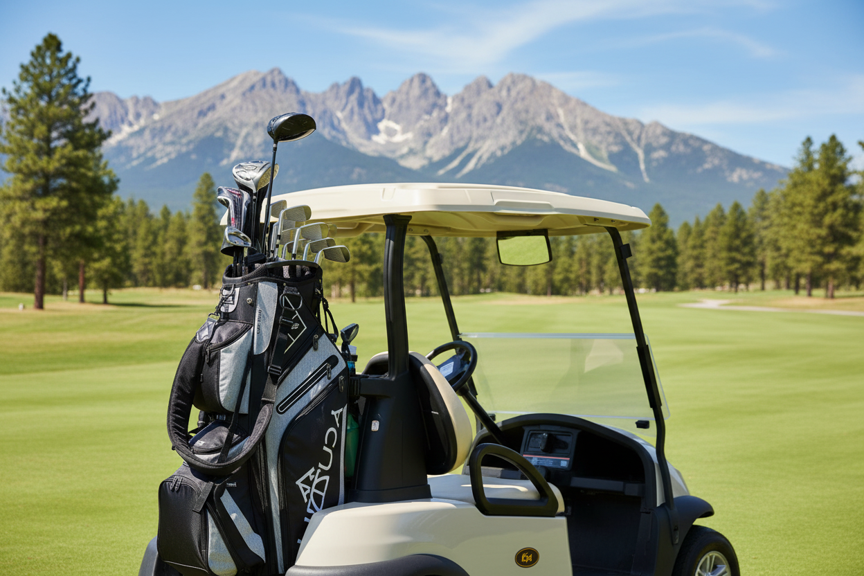 Golf Cart Bag with 14 Way Organizer Divider Top, 36' 13 Pockets Premium Cart Bag, Durable Golf Bags with Handles & Dust Cover & Detachable Straps for Men & Women, Black Color-Block